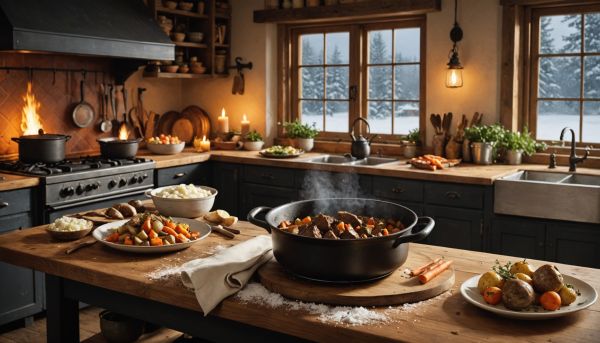 Recettes réconfortantes pour les soirées d'hiver