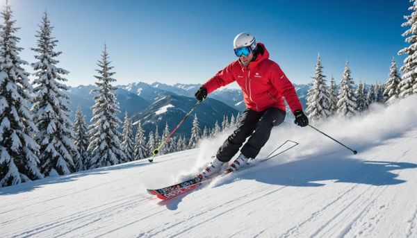 Séjour au ski et glisse sur les pistes blanches