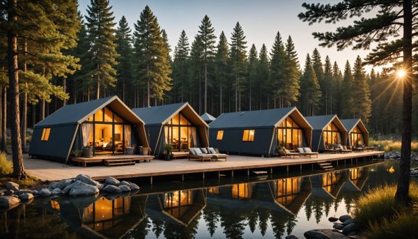 Séjourner en camping haut de gamme et moderne