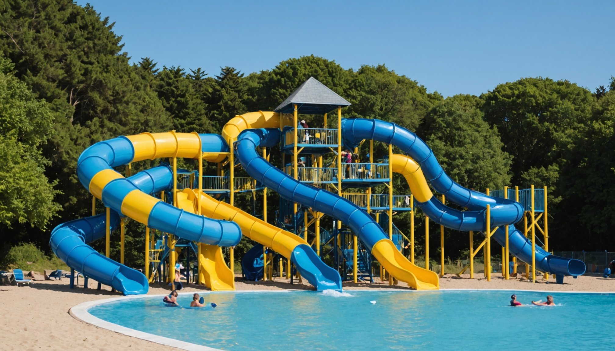 Découvrez le parc aquatique blue caraïbes pour votre camping en bretagne