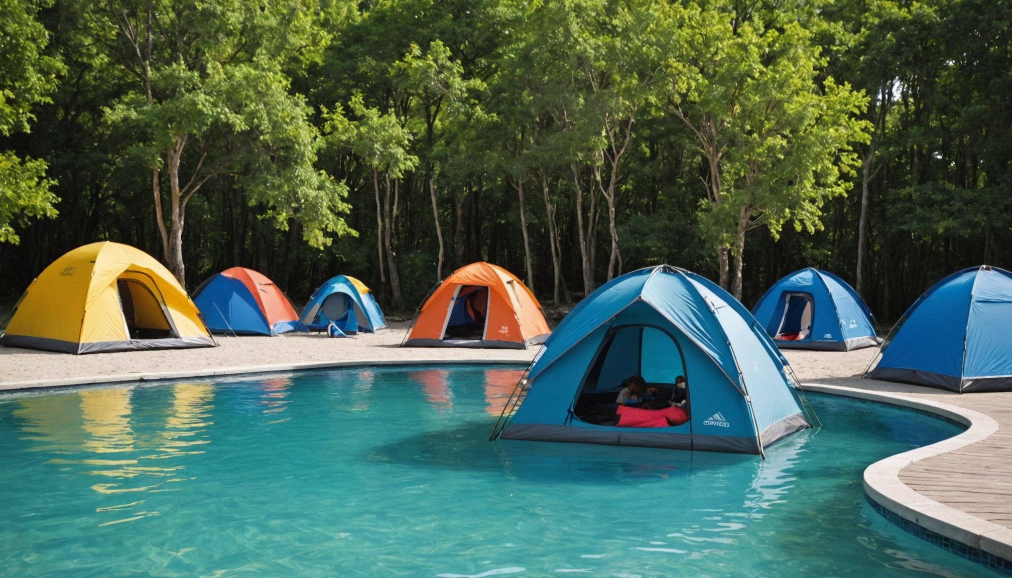 Camping bretagne parc aquatique : plongez dans le fun à blue caraïbes